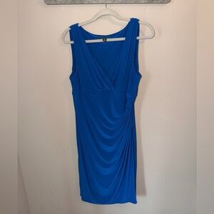 Lauren Ralph Lauren Vibrant Blue Maxi Dress